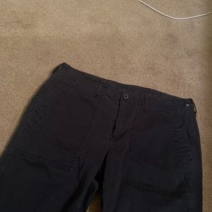 black cargo pants